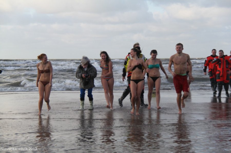 Nieuwjaarsduik 2 Nederzand(T) Noordwijk